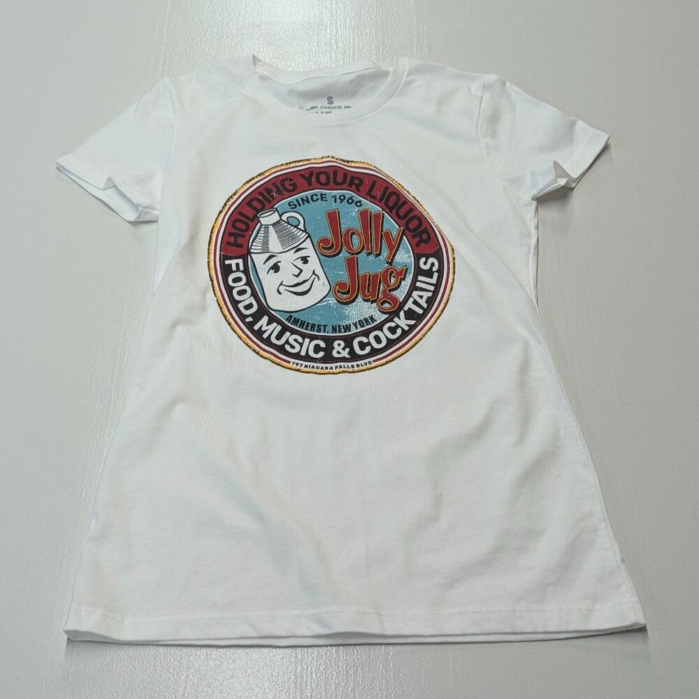 NWOT Two Dive Bar by Chick Shirt Club Size Small White - Picture 9 of 14